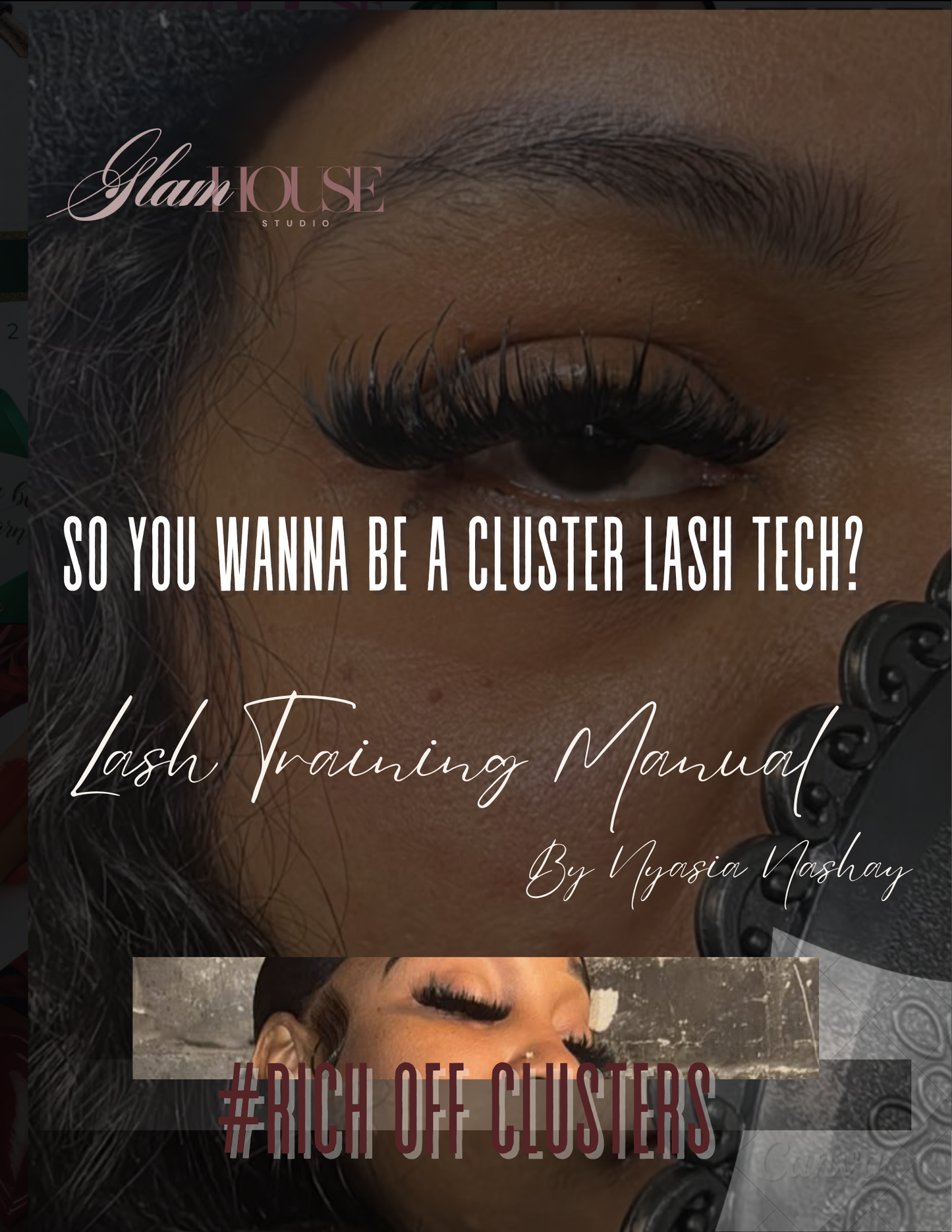 So you wanna to be a Cluster Lash Tech?
